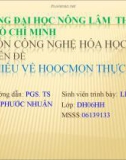 Tìm hiểu về hoocmon thực vật