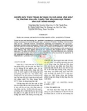 NGHIÊN CỨU THỰC TRẠNG SỬ DỤNG VÀ KHẢ NĂNG XÂM NHẬP THỊ TRƯỜNG CỦA CÁC THUỐC TRỪ SÂU SINH HỌC TRONG SẢN XUẤT NÔNG NGHIỆP