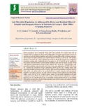 Soil microbial population as influenced by direct and residual effect of organic and inorganic sources of nutrients in cowpea- little millet cropping sequence