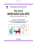 Bài giảng Sinh sản gia súc - ThS. Phan Vũ Hải