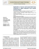 Application of secure semi-supervised fuzzy clustering in object detection from remote sensing images