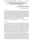 Ứng dụng phần mềm MathCAD để xác định các đặc trưng động học và mô phỏng chuyển động cho cơ cấu dạng thanh truyền