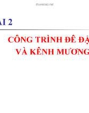 Bài giảng công trình và thiết bị nuôi trồng thủy sản - Bài 2