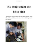 Kỹ thuật chăm sóc bê sơ sinh