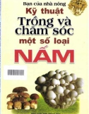 Cẩm nang trồng và chăm sóc một số loại nấm: Phần 1