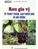 Kỹ thuật trồng rau làm gia vị: Phần 1