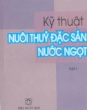 Kỹ thuật nuôi thủy đặc sản nước ngọt tập 1 part 1