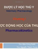 Bài giảng Dược lý học thú y: Chương 1 - ThS. Đào Công Duẩn, ThS Nguyễn Thành Trung