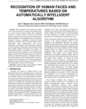 Recognition of human faces and temperatures based on automatically intelligent algorithm