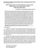 Mối liên quan giữa cấu trúc quần xã ve giáp (Acari: Oribatida) và 4 loại sinh cảnh ở vùng đồng bằng sông Hồng