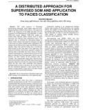 A distributed approach for supervised som and application to facies classification