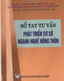 Sổ tay Tư vấn phát triển cơ sở ngành nghề nông thôn