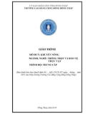 Giáo trình Khuyến nông (Nghề: Trồng trọt và bảo vệ thực vật - Trung cấp) - Trường Cao đẳng Cộng động Đồng Tháp