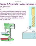 Bài giảng nguyên lý cắt gọt gỗ : Nguyên lý và công cụ khoan gỗ part 1