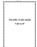 Tìm hiểu về tiêu chuẩn Việt GAP