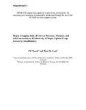 Dự án nông nghiệp Major Cropping Soils of Gia Lai Province, Vietnam, and Soil Constraints to Productivity of Major Upland Crops Grown by Smallholders 