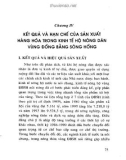 Vùng đồng bằng sông Hồng - Phát triển kinh tế nông hộ sản xuất hàng hóa: Phần 2