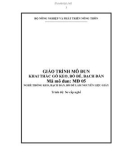 Giáo trình Khai thác gỗ keo, bồ đề, bạch đàn - MĐ05: Trồng keo, bồ đề, bạch đàn làm nguyên liệu giấy