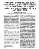 Nâng cao hiệu năng mạng chuyển tiếp lai ghép vệ tinh mặt đất trong vô tuyến nhận thức sử dụng kỹ thuật chọn lựa ănten phát và chọn lựa người dùng