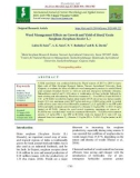 Weed management effects on growth and yield of kharif grain sorghum (Sorghum bicolor L.)