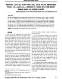 Nghiên cứu sự hấp phụ NO3- của than sinh học trấu (O. sativa L., OM5451) theo các mô hình động học và đẳng nhiệt