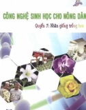 Quyển 7: Nhân giống trồng hoa - Công nghệ sinh học cho nông dân