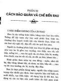 Công nghệ bảo quản và chế biến rau quả thường dùng ở Việt Nam - Phần 2