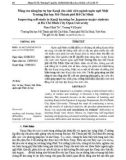 Nâng cao năng lực tự học Kanji cho sinh viên ngành ngôn ngữ Nhật Trường Đại học Mở Thành phố Hồ Chí Minh