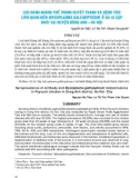 Lưu hành kháng thể trong huyết thanh và bệnh tích liên quan đến Mycoplasma gallisepticum ở gà Ai Cập nuôi tại huyện Đông Anh - Hà Nội