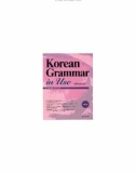 Ebook Korean grammar in use - Advanced: Part 1