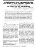 Hiệu quả của chế phẩm vi sinh đến cải thiện sinh trưởng và năng suất bắp lai trồng trên đất phù sa không được bồi tại huyện Châu Phú, tỉnh An Giang