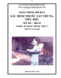 Giáo trình Xác định thuốc sát trùng, tiêu độc (Nghề: Sử dụng thuốc thú y trong chăn nuôi - Sơ cấp) - Trung tâm dạy nghề Thái Nguyên