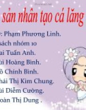 Sinh sản nhân tạo cá lăng chấm