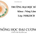 Ảnh hưởng của các nguyên tố vi lượng đến cây trồng