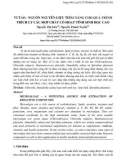 Vi tảo - nguồn nguyên liệu tiềm năng cho quá trình trích ly các hợp chất có hoạt tính sinh học cao