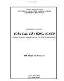 Bài giảng Toán cao cấp nông nghiệp: Phần 1 - Trường Cao đẳng Cộng đồng Đồng Tháp