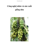 Công nghệ nhân và sản xuất giống dừa