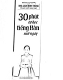 Phương pháp tự học tiếng Hàn trong 30 phút mỗi ngày: Phần 1