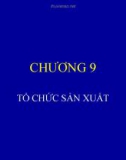 Bài giảng Quản trị kinh doanh nông nghiệp - Chương 9: Tổ chức sản xuất