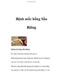 Bệnh mốc hồng Sầu Riêng