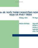 Báo cáo Nuôi thâm canh/công nghiệp, trở ngại và phát triển