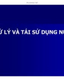 Bài giảng Quản lý môi trường ao nuôi thủy sản - Chương 6d: Xử lý và tái sử dụng nước