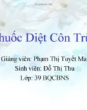 Thuốc Diệt Côn Trùng