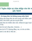 Bệnh học thủy sản : BIỆN PHÁP PHÒNG BỆNH TỔNG HỢP TRONG NUÔI TRỒNG THỦY SẢN part 3