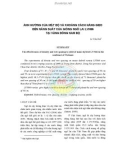 ẢNH HƯỞNG CỦA MẬT ĐỘ VÀ KHOẢNG CÁCH HÀNG GIEO ĐẾN NĂNG SUẤT CỦA GIỐNG NGÔ LAI LVN66 TẠI VÙNG ĐÔNG NAM BỘ