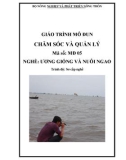 Giáo trình Chăm sóc và quản lý - MĐ05: Ương giống và nuôi ngao