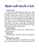 Bệnh xuất huyết ở ếch