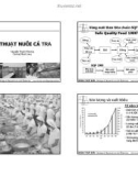 Chương 5.c: KỸ THUẬT NUÔI CÁ TRA