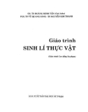 Giáo trình Sinh lí thực vật: phần 1 - GS. TS Hoàng Minh Tấn