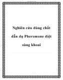 Nghiên cứu dùng chất dẫn dụ Pheromone diệt sùng khoai